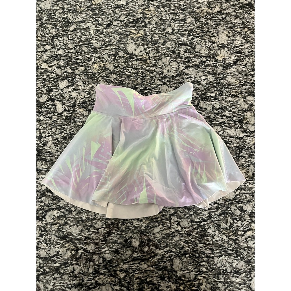 Old Navy Active Go Dry Cool PowerSoft Skirt Skort Girls XL(14-16) Multi Abstract